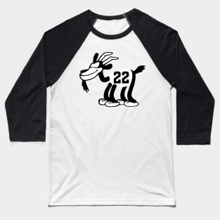 Caitlin Clark GOAT 5, Classic Steamboat Willie Goat Baseball T-Shirt